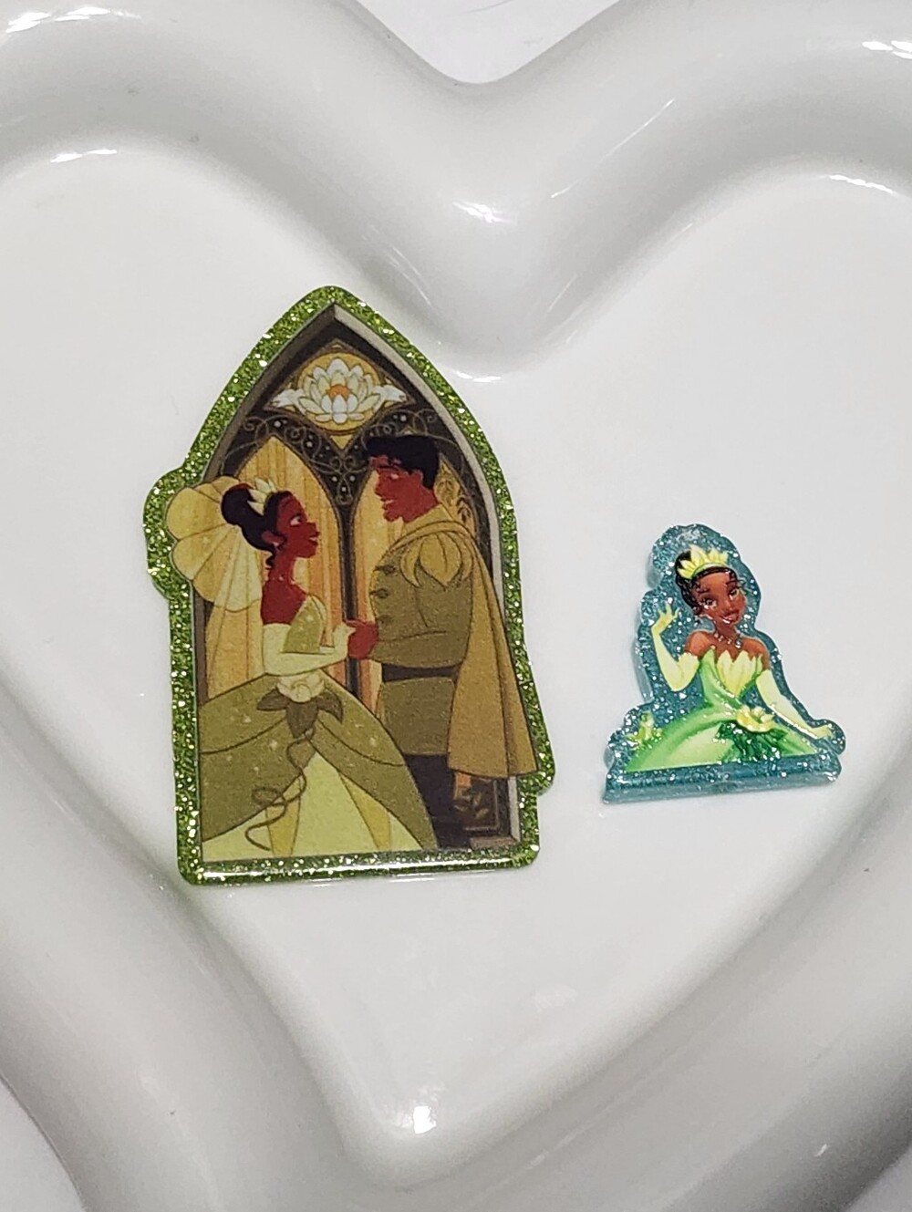 Princess Flatback Focal Bead Keychain Bag Clip Badge Crafts Magnet Hair Bow